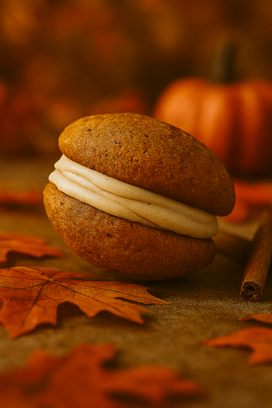 Pumpkin Spice Whoopie Pie
